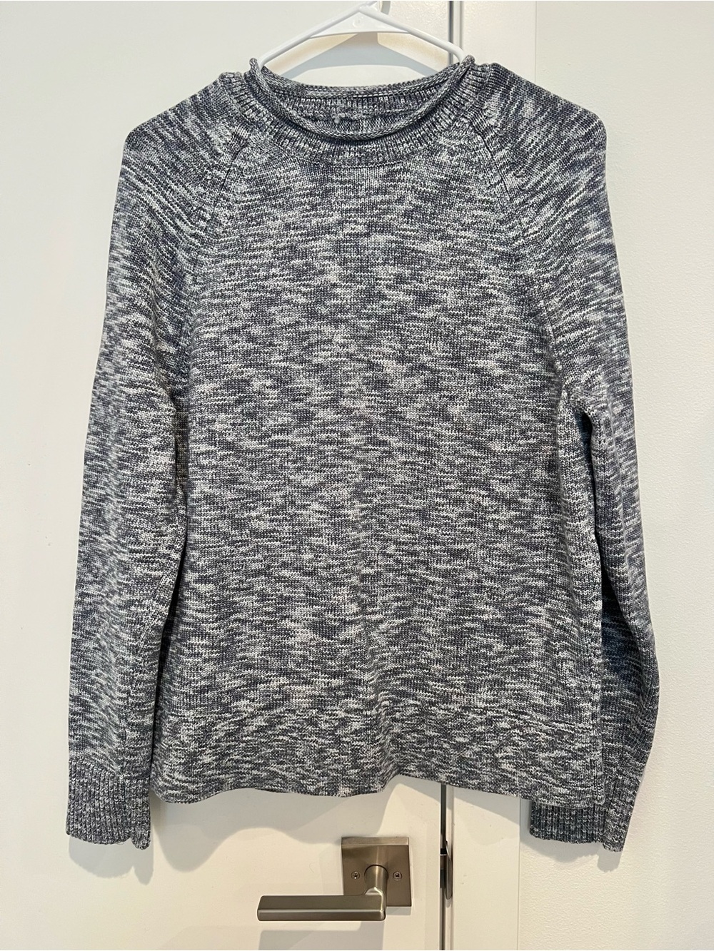 lululemon | Cotton-Blend Crewneck Sweater in Heathered Grey, Size XS